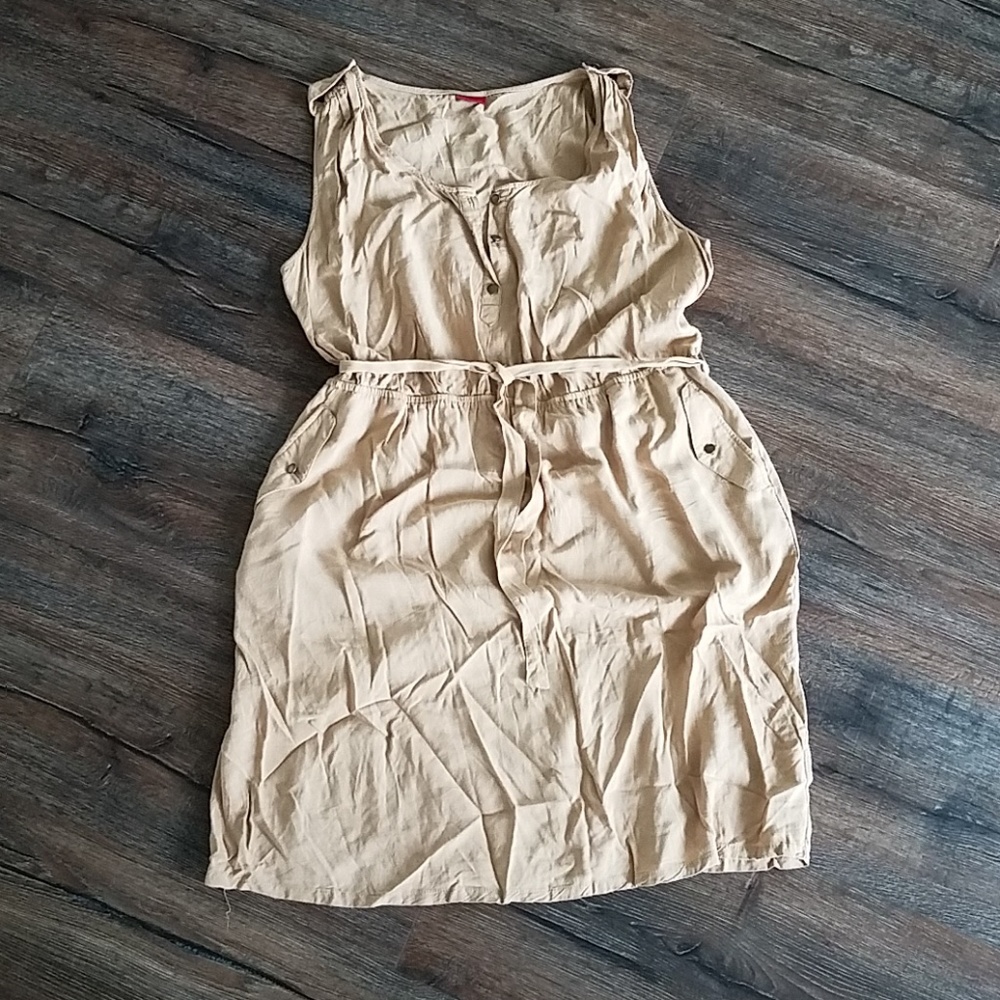 Tan dress
